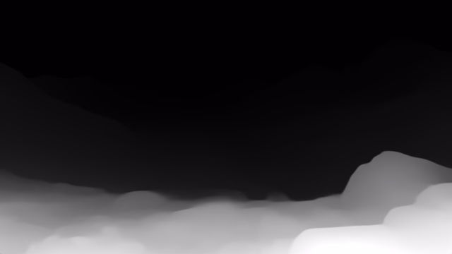Depth Anything V1 Small depth map of Alpine valley