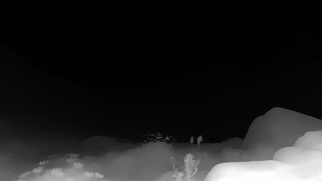 Depth Anything 3 Nested Giant-Large 1.1 depth map of Alpine valley