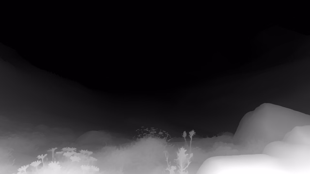 Distill Any Depth Large depth map of Alpine valley
