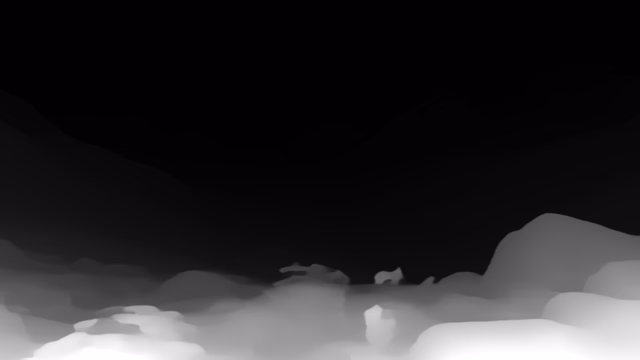 DyFN depth map of Alpine valley
