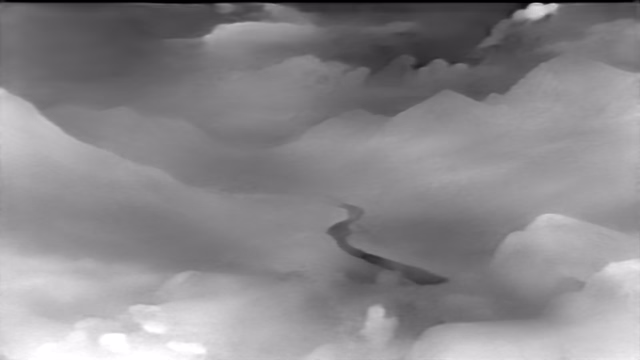 GLPN NYU depth map of Alpine valley