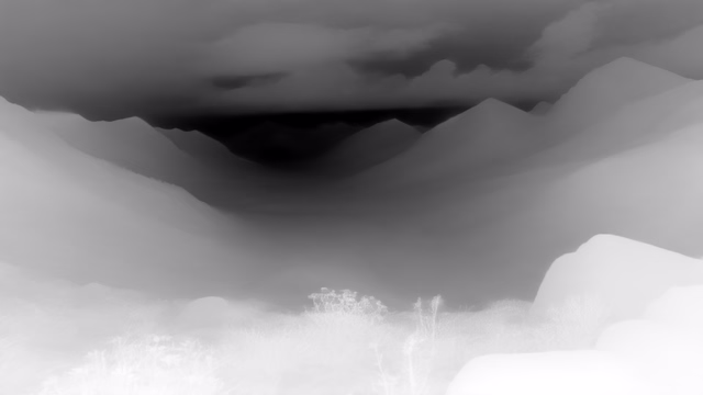 Marigold Depth v1.0 depth map of Alpine valley