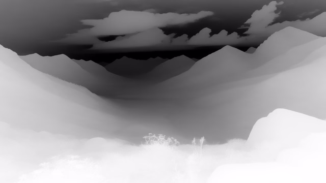 Marigold Depth v1.1 depth map of Alpine valley