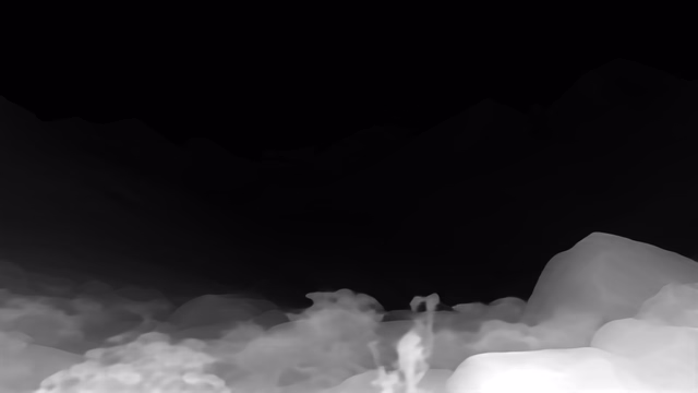 Metric3D v2 ViT-Small depth map of Alpine valley