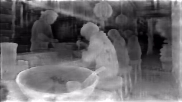 DPT DINOv2-Giant KITTI depth map of Anime, ramen bar