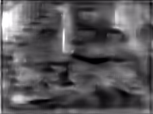 TIPS v2 Large DPT depth map of 1950s sitcom