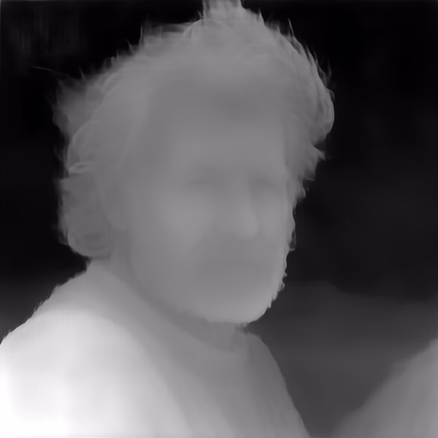 Depth Anything V1 ZoeDepth KITTI depth map of Fisherman portrait