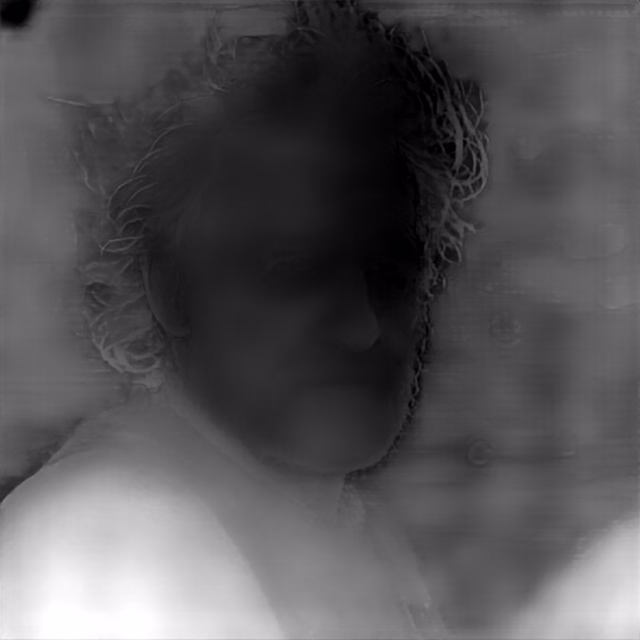 Depth Anything V2 Metric Outdoor Base depth map of Fisherman portrait