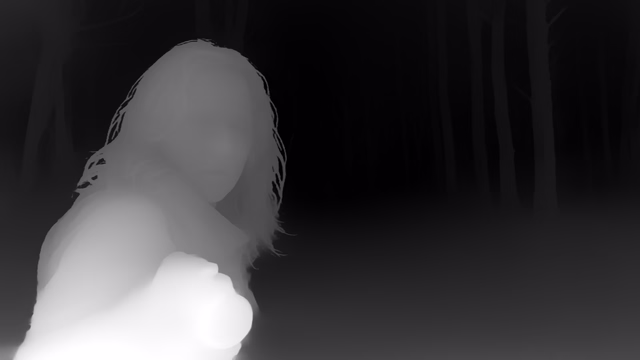 Distill Any Depth Base depth map of Horror forest