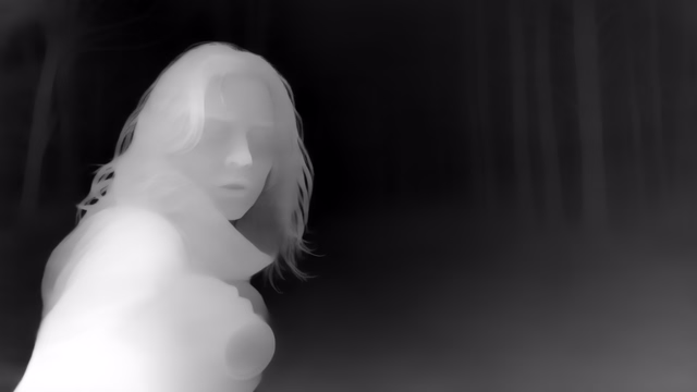 Lotus-G v2.0 Disparity depth map of Horror forest