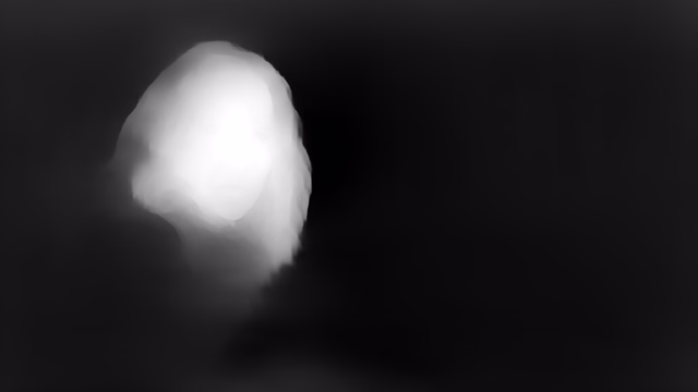 MiDaS 3.1 DPT BEiT-Large 384 depth map of Horror forest
