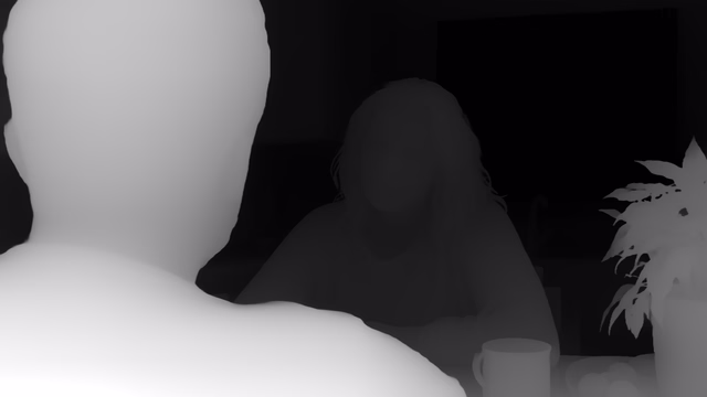 Distill Any Depth Large depth map of Kitchen dialogue