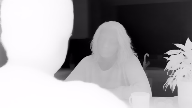 Marigold Depth v1.1 depth map of Kitchen dialogue