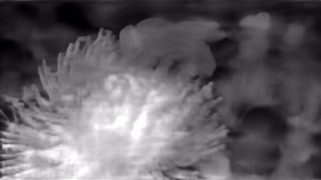 DPT DINOv2-Large KITTI depth map of Macro, bee