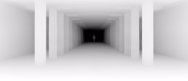 Lotus-G v1.0 depth map of Metro corridor
