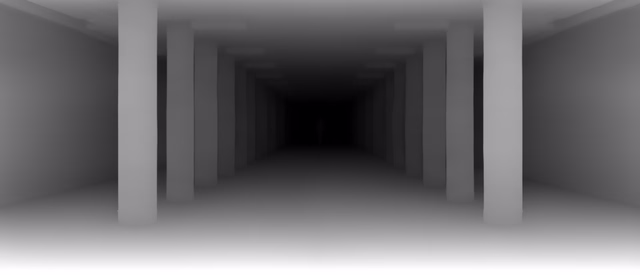 Lotus-G v2.0 Disparity depth map of Metro corridor