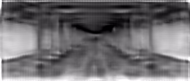 TIPS v2 Large DPT depth map of Metro corridor