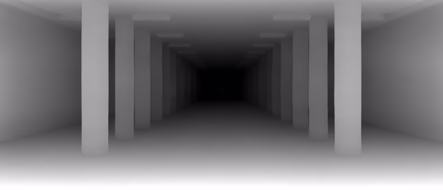 Lotus-D depth map of Metro corridor