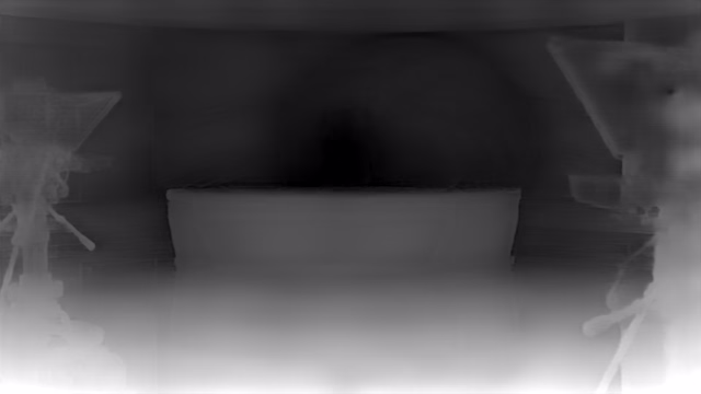 Depth Anything V2 Metric Outdoor Large depth map of News studio