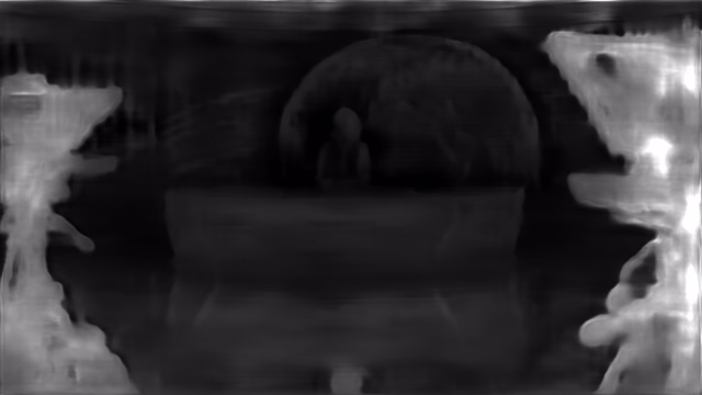DPT DINOv2-Large KITTI depth map of News studio