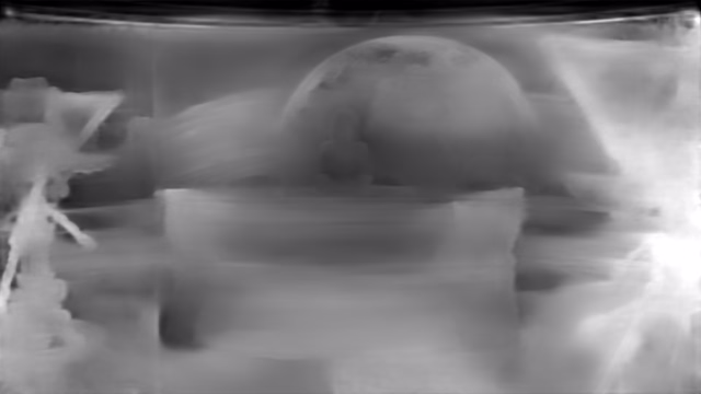 GLPN KITTI depth map of News studio
