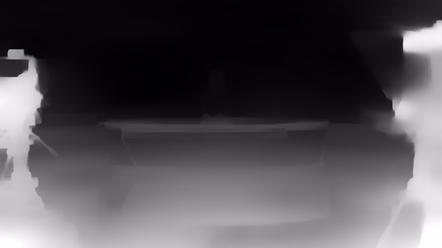 MiDaS 3.1 DPT BEiT-Large 512 depth map of News studio