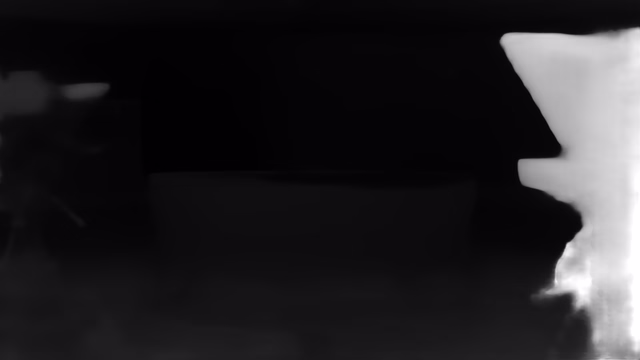 VGGT 1B depth map of News studio