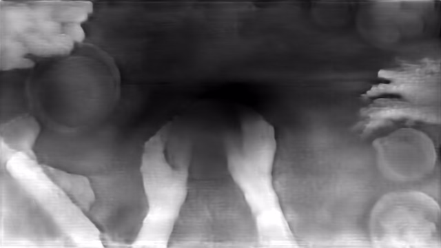 DPT DINOv2-Small KITTI depth map of Overhead cooking