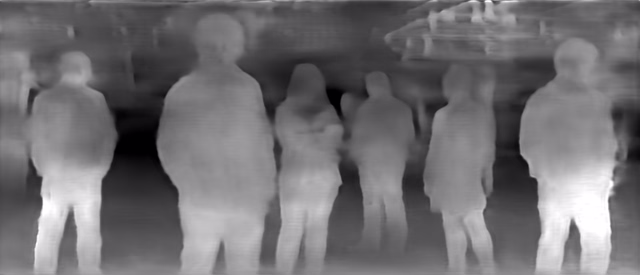 DPT DINOv2-Small KITTI depth map of Parking garage lineup