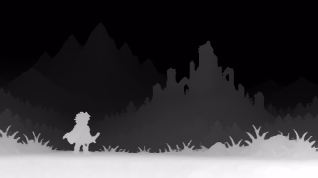 Depth Anything V2 Base depth map of Pixel art castle
