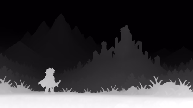 Depth Anything V2 Base depth map of Pixel art castle