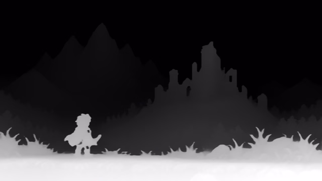 Depth Anything V2 Small depth map of Pixel art castle