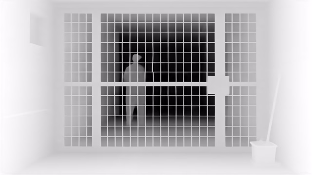 Stable Diffusion E2E-FT Depth depth map of Prison mesh gates