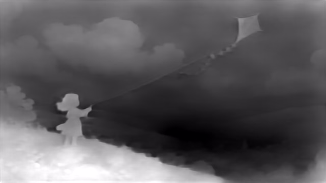 DPT DINOv2-Giant NYU depth map of Watercolor illustration