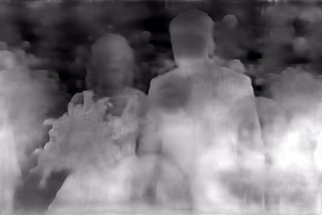 DPT DINOv2-Small KITTI depth map of Wedding, soap bubbles