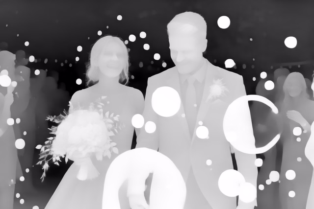 Lotus-G v1.0 depth map of Wedding, soap bubbles